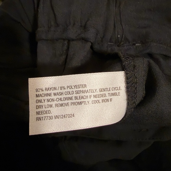 a new day high rise straight-Leg black trousers - Picture 7 of 7